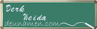 Derk Weida Visitenkarte